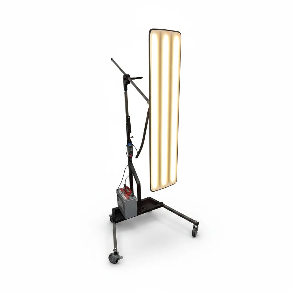 9-LED magnetic mount PDR light with aluminum frame by PDR INOX